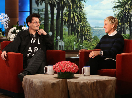 Johnny Depp, Ellen Johnny Depp, Ellen